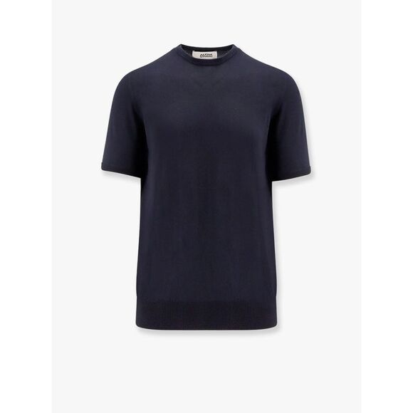 Alpha-Studio Men Cotton Crepe T-Shirt